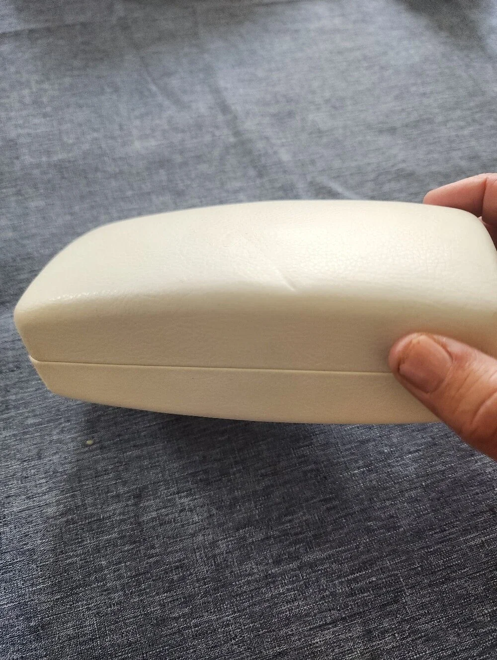 Versace Cream Sunglass Eyewear Case. Extra Large Size
